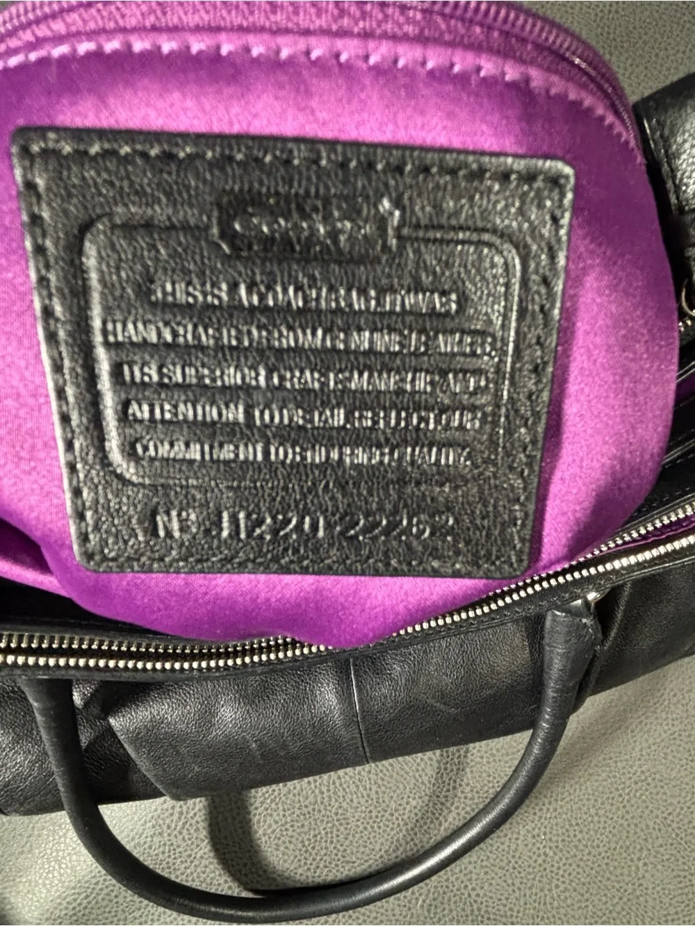 Coach classic black